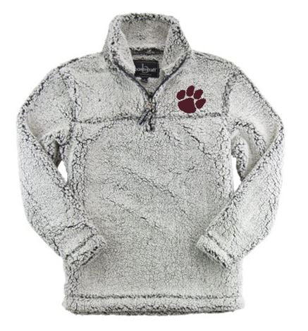 BOBCAT UNISEX SHERPA 1/4 ZIP PULLOVER