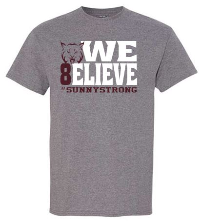 BEAVER FOOTBALL SUNNY STRONG SHORT SLEEVE TSHIRT